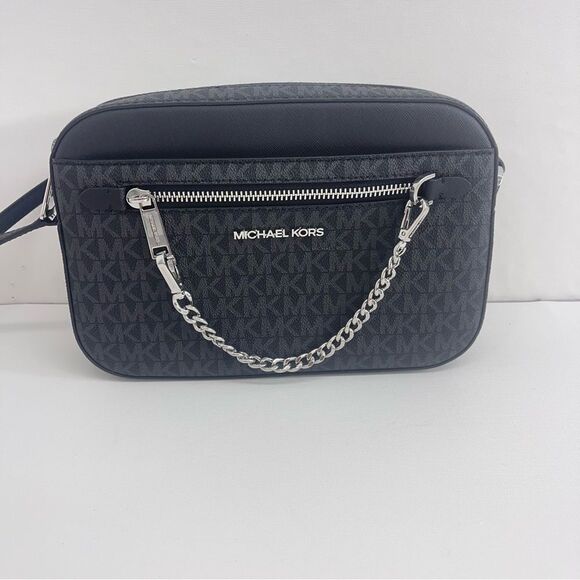 Michael Kors Crossbody With Matching Wallet Black - Picture 3 of 12